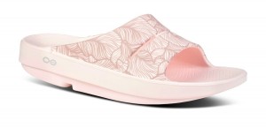 Oofos OOahh Limited Slide Sandal Pink | IRXB80739
