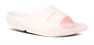 Oofos OOahh Slide Sandal Pink | BUFN70641