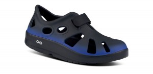 Oofos OOcandoo Sandal Black Royal | NLDB17834