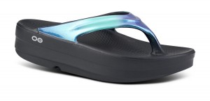 Oofos OOmega OOlala Luxe Sandal Atlantis | RXAC47821