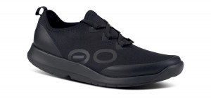 Oofos OOmg Sport LS Low Shoe Black | UPEA21548