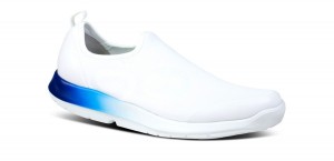 Oofos OOmg Sport Low Shoe Royal / White | OCFS34675