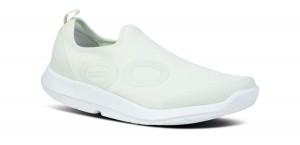 Oofos OOmg Sport Low Shoe White / Grey | XQCB58792