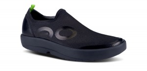 Oofos OOmg eeZee Low Shoe Black | QJVB29078