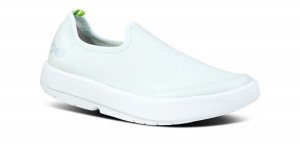 Oofos OOmg eeZee Low Shoe White | YDTS25793