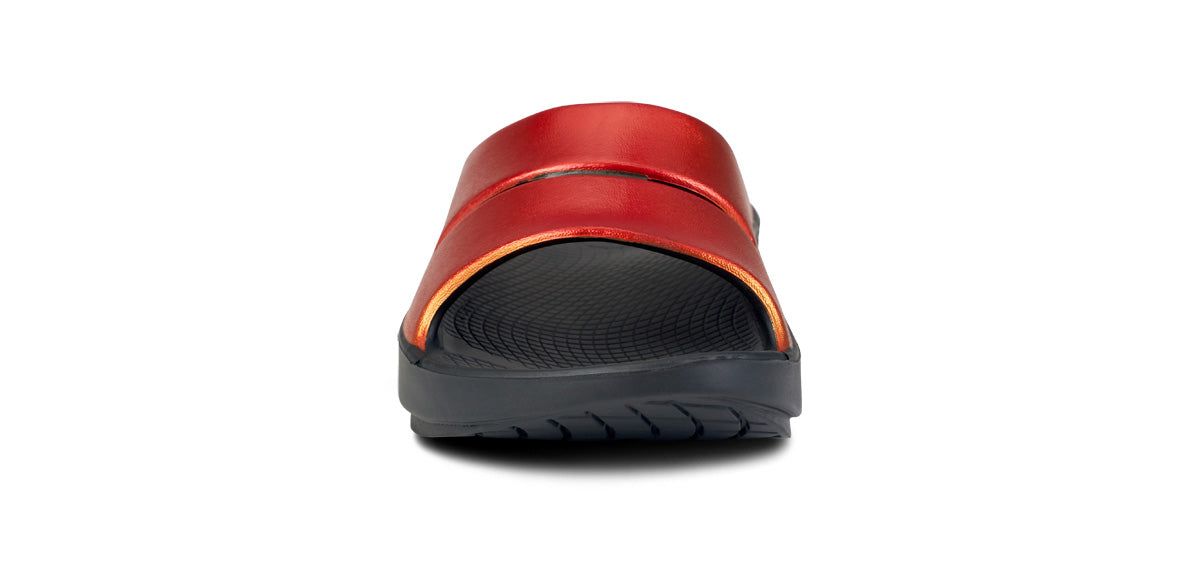 Oofos OOahh Luxe Slide Sandal Solstice | HXCE10374