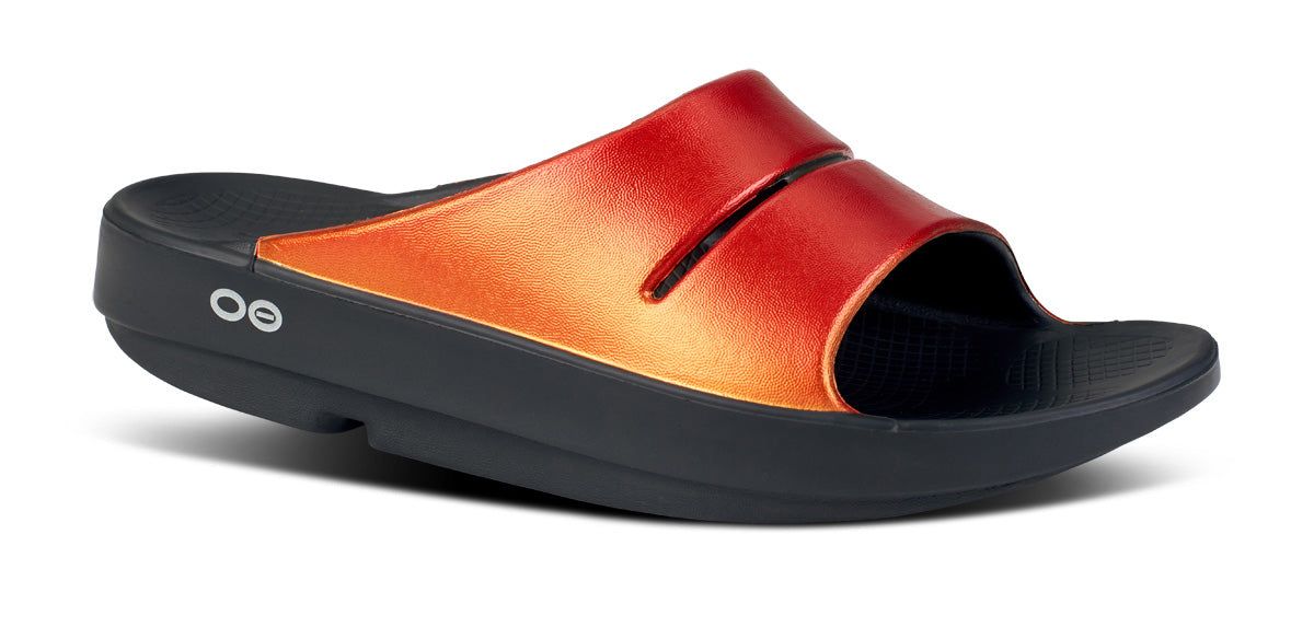 Oofos OOahh Luxe Slide Sandal Solstice | HXCE10374