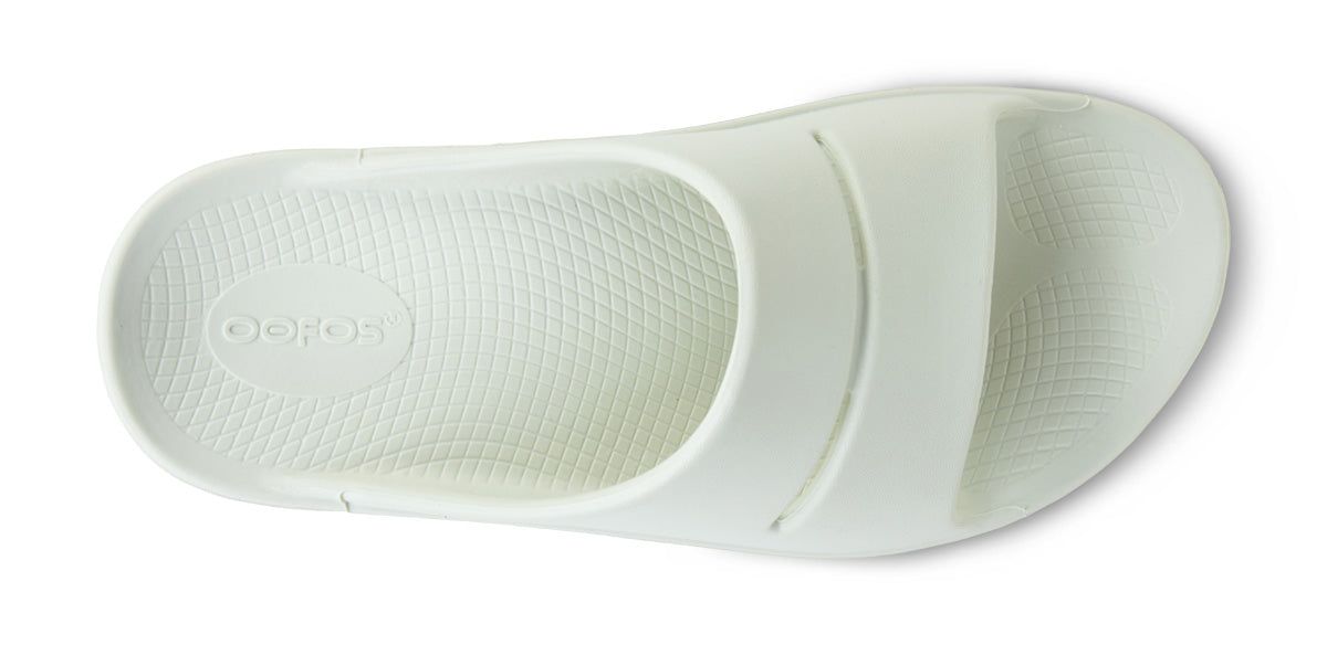 Oofos OOahh Slide Sandal Grey | IDHA25793