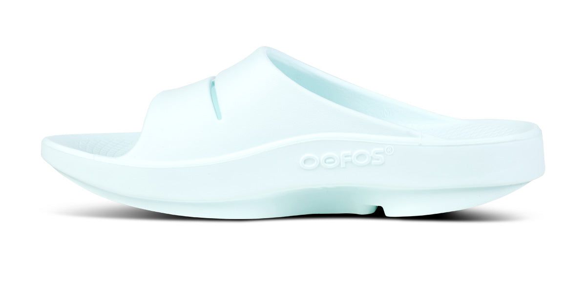 Oofos OOahh Slide Sandal Ice | UPJG29816