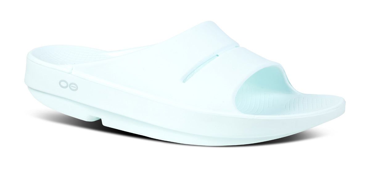 Oofos OOahh Slide Sandal Ice | UPJG29816
