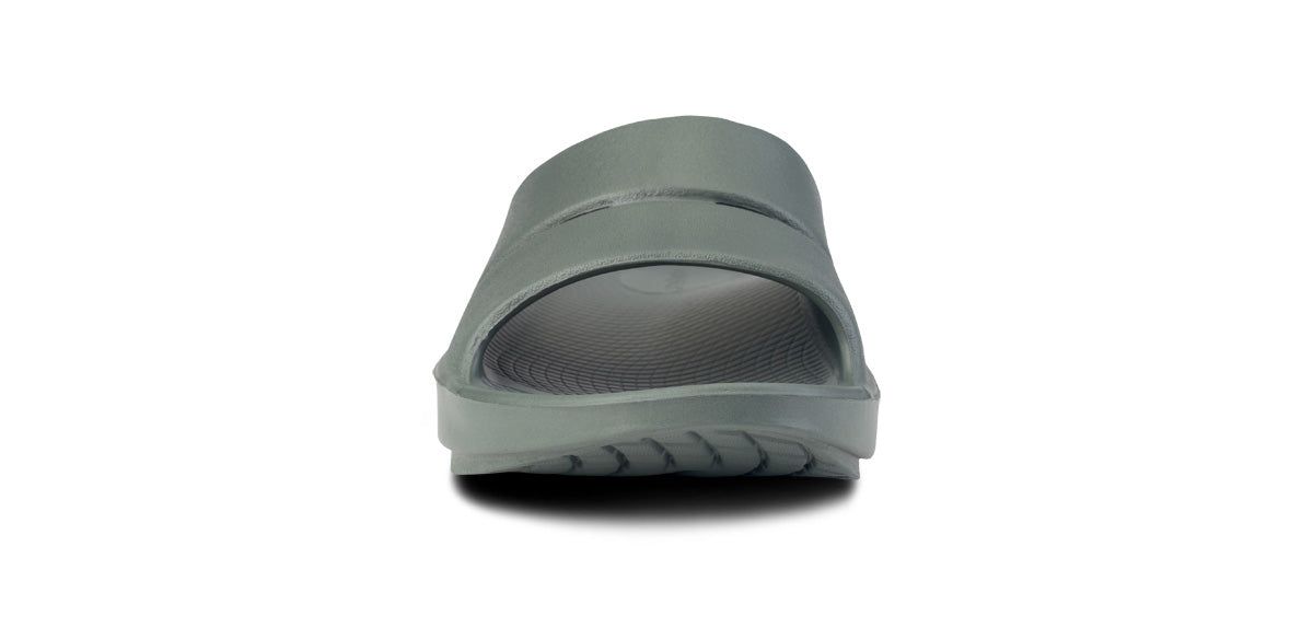 Oofos OOahh Slide Sandal Olive | FLGZ30412
