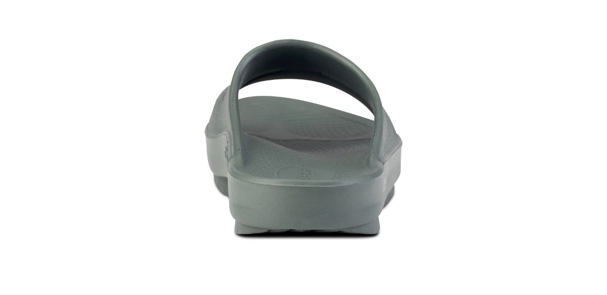 Oofos OOahh Slide Sandal Olive | FLGZ30412