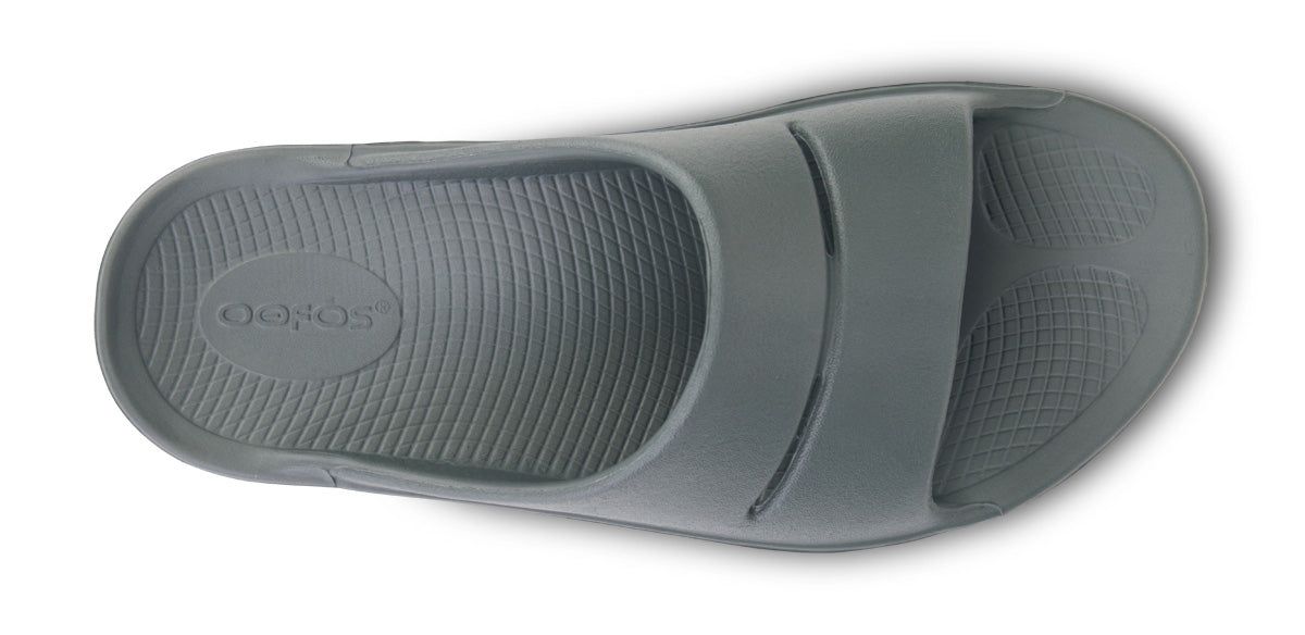 Oofos OOahh Slide Sandal Olive | YMNH14876