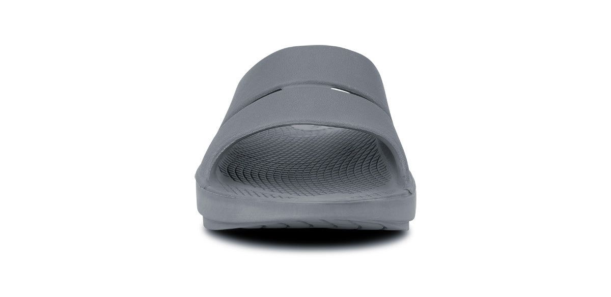 Oofos OOahh Slide Sandal Slate | QWLX52164