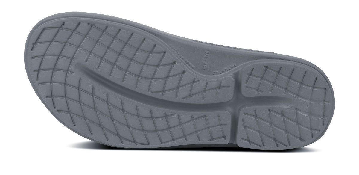 Oofos OOahh Slide Sandal Slate | QWLX52164