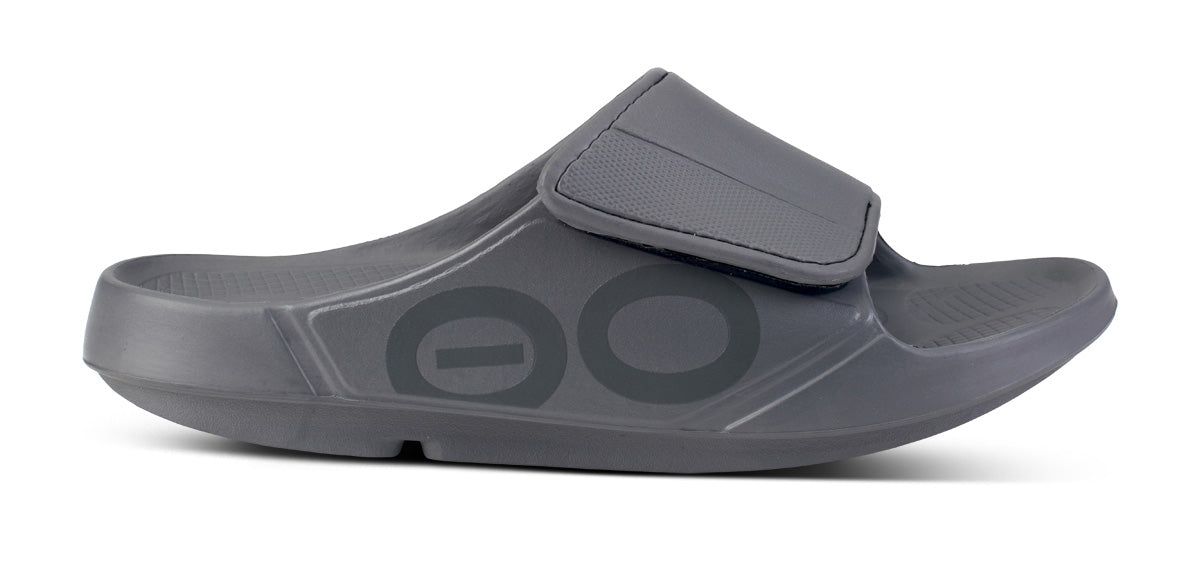 Oofos OOahh Sport Flex Sandal Slate | WMLY59017