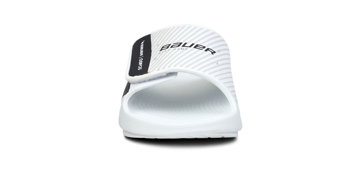 Oofos OOahh Sport Flex Sandal White | KXCB29364