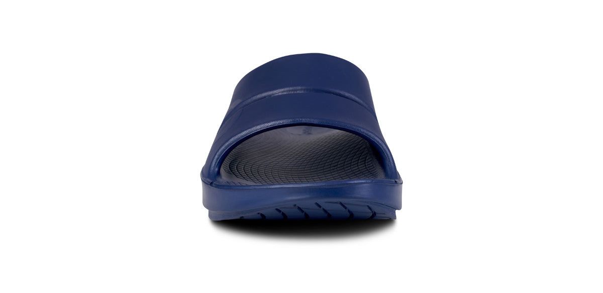 Oofos OOahh Sport Slide Sandal Royal / Navy | EDAQ16502