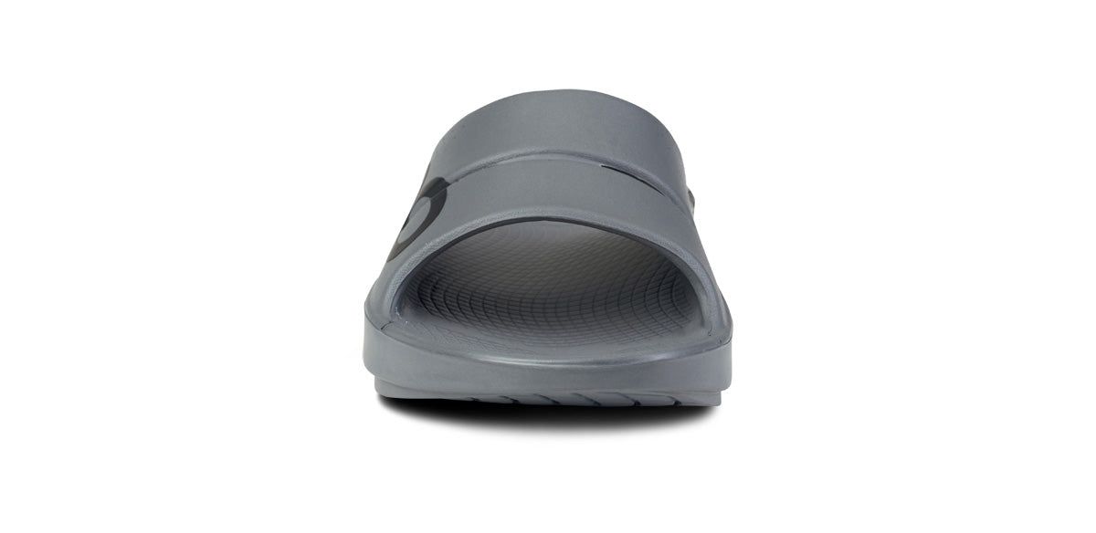 Oofos OOahh Sport Slide Sandal Slate | WJDI54986