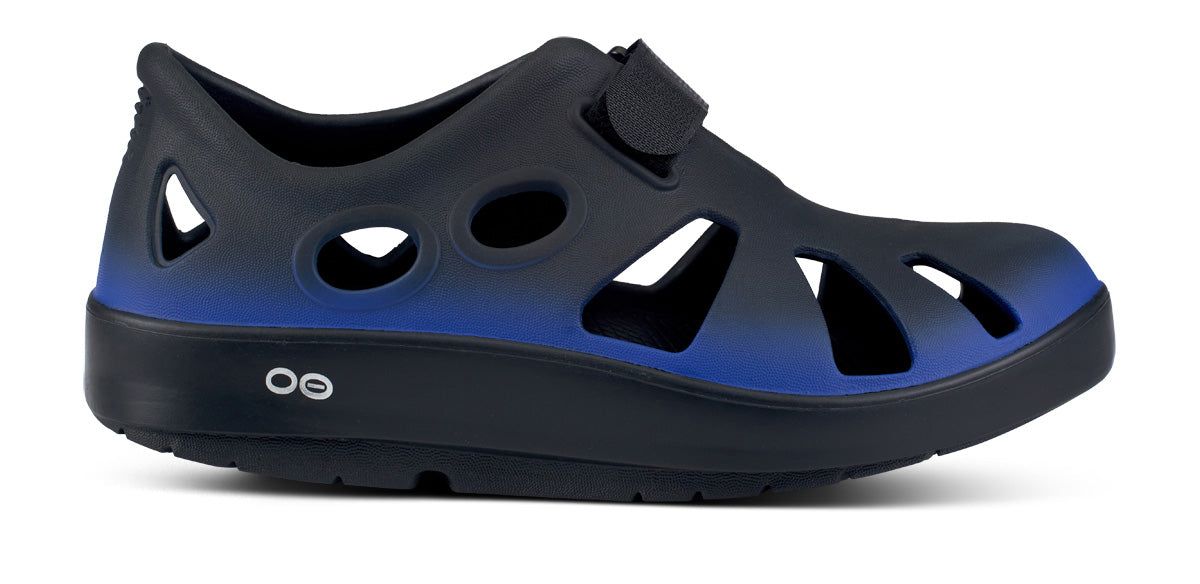 Oofos OOcandoo Sandal Black Royal | BKXW10378