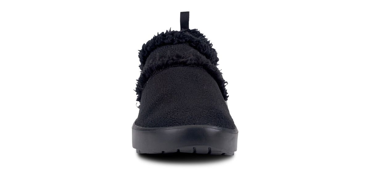 Oofos OOcoozie Low Shoe Black | KOXH65972