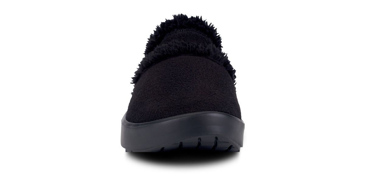 Oofos OOcoozie Mule Shoe Black | OVTA25419