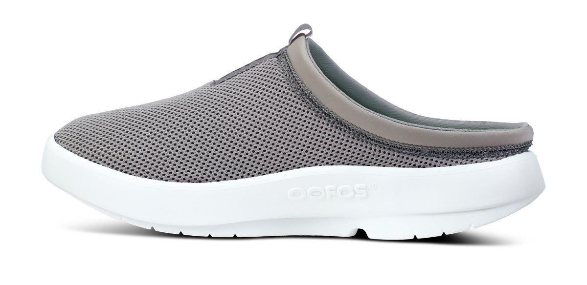 Oofos OOcoozie Sport Mule White | UCXF78034