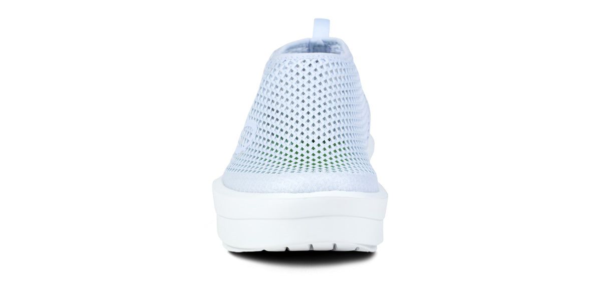 Oofos OOmega Chukka Shoe White / Purple | BSHZ54618