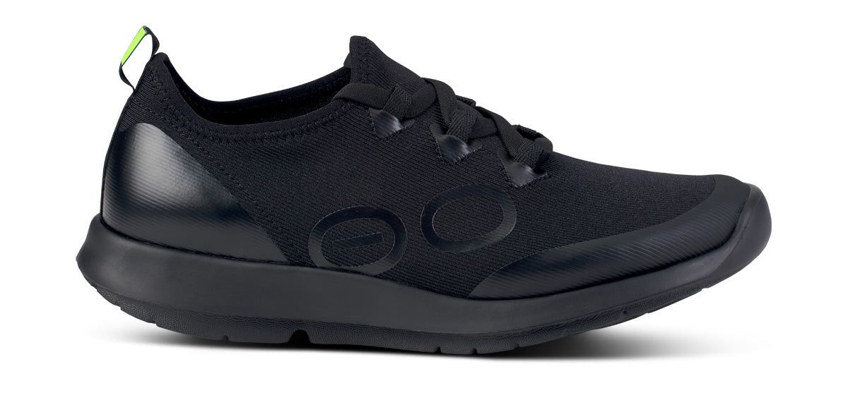 Oofos OOmg Sport LS Low Shoe Black | UPEA21548