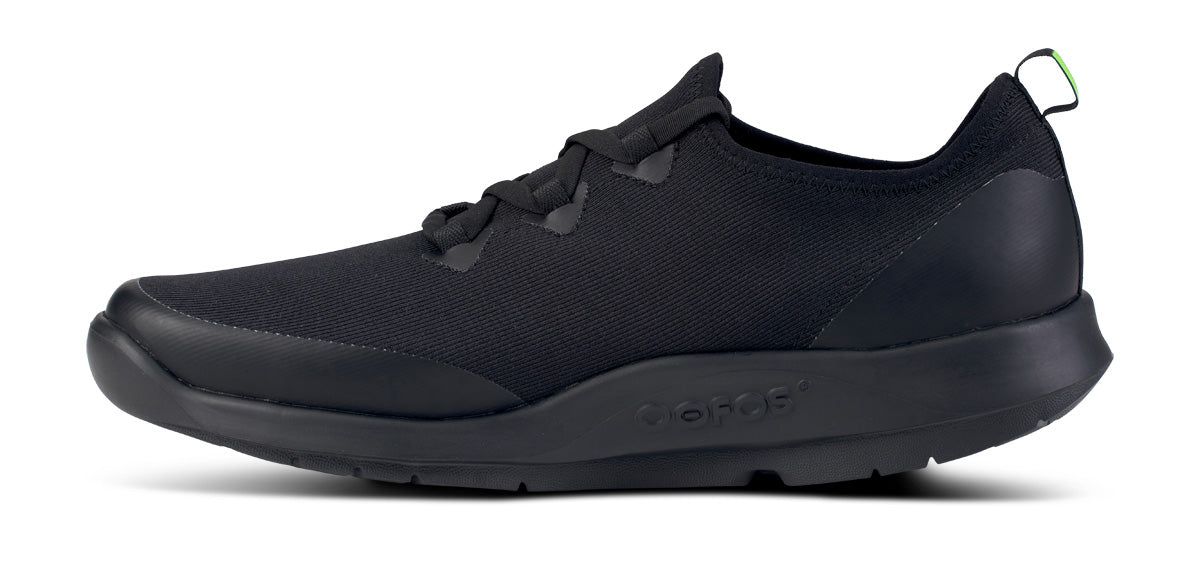 Oofos OOmg Sport LS Low Shoe Black | UPEA21548
