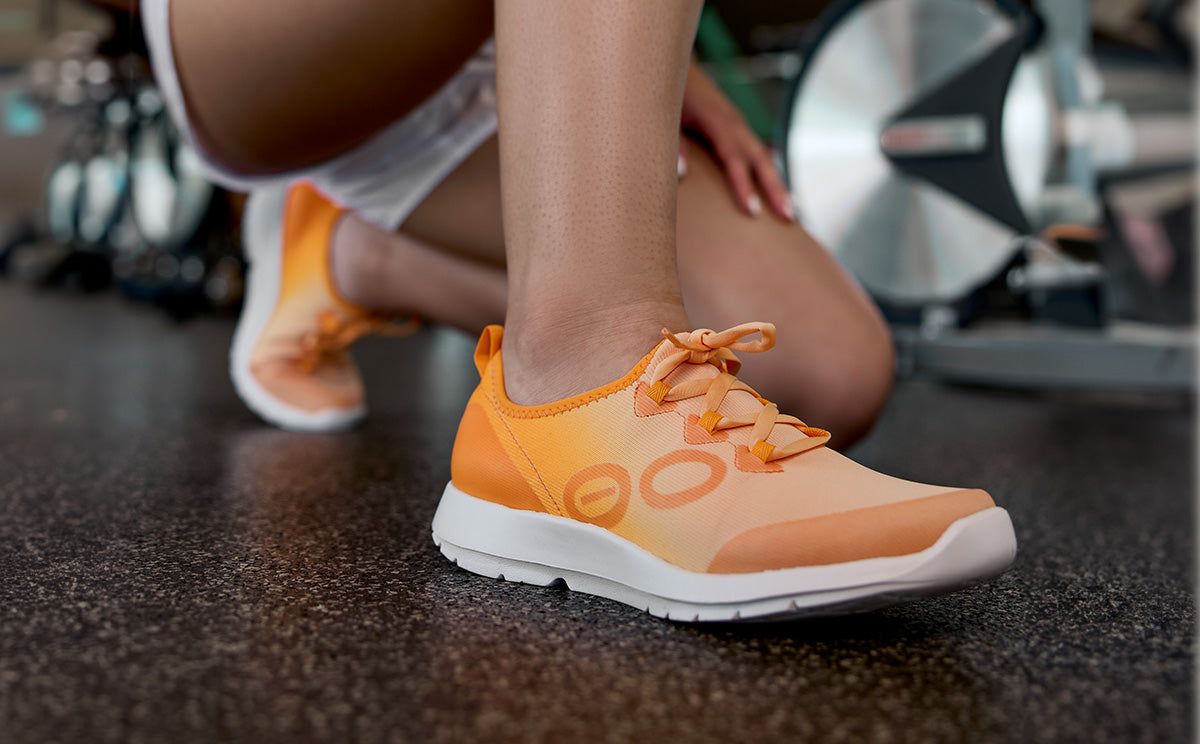 Oofos OOmg Sport LS Low Shoe White | FWOP06749
