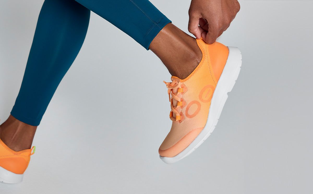 Oofos OOmg Sport LS Low Shoe White | FWOP06749