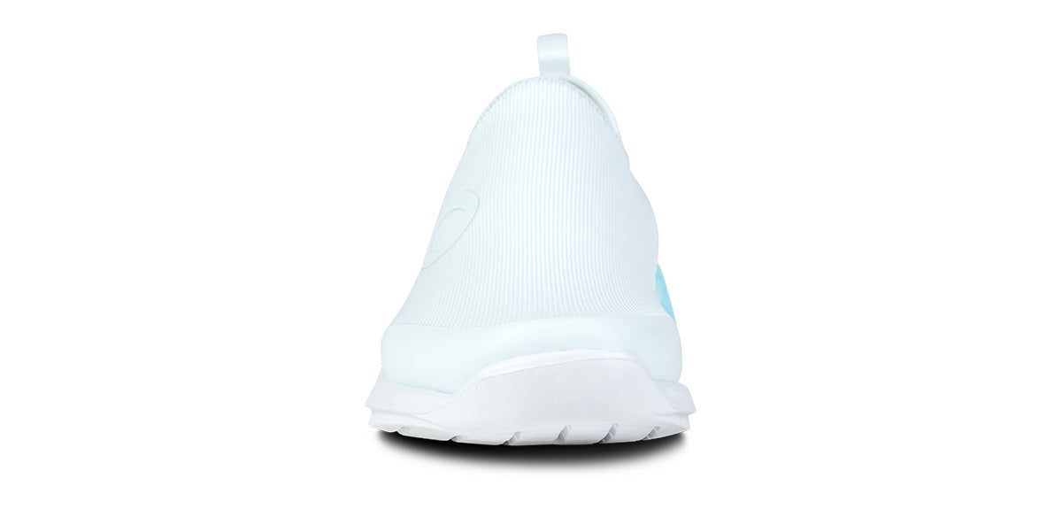 Oofos OOmg Sport Low Shoe Light Turquoise | KJEL05213