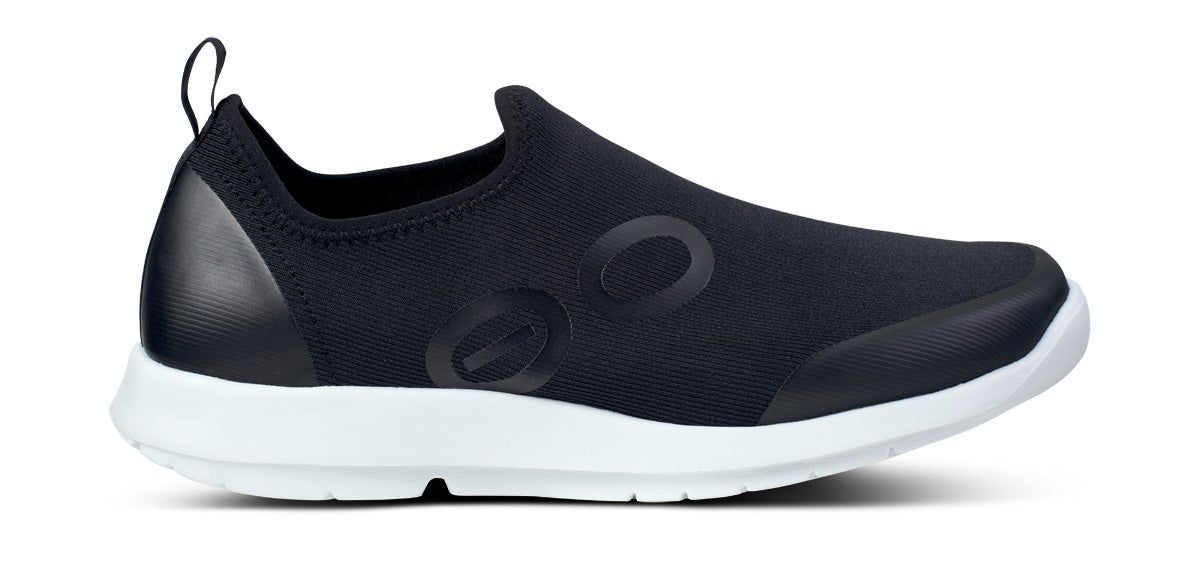 Oofos OOmg Sport Low Shoe White / Black | JMTD37851