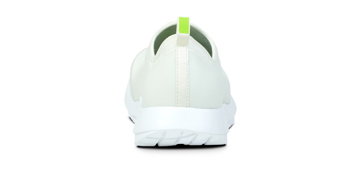 Oofos OOmg Sport Low Shoe White / Grey | UBPL94835