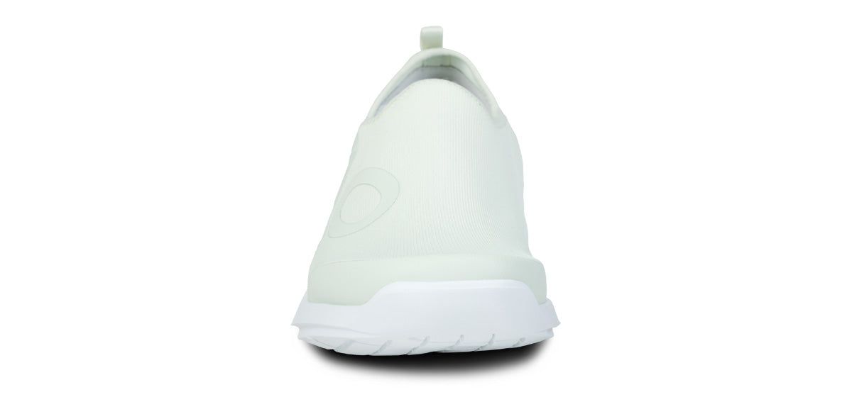 Oofos OOmg Sport Low Shoe White / Grey | XQCB58792