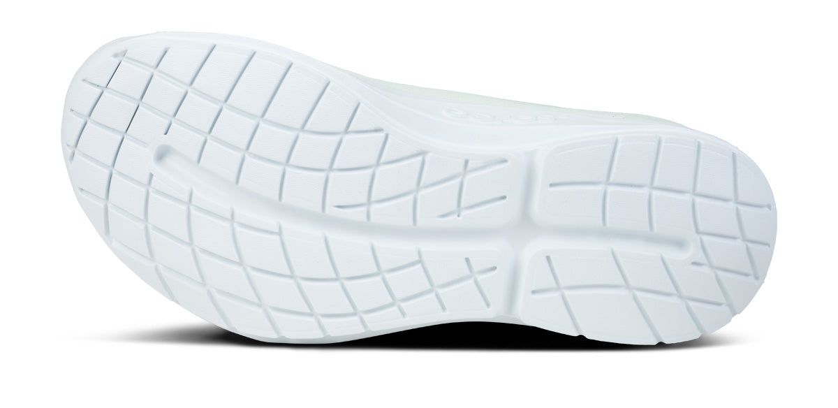 Oofos OOmg Sport Low Shoe White / Grey | XQCB58792