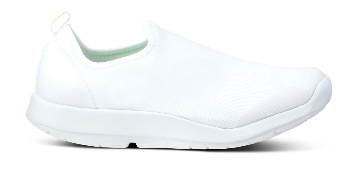 Oofos OOmg Sport Low Shoe White | XWBM56870