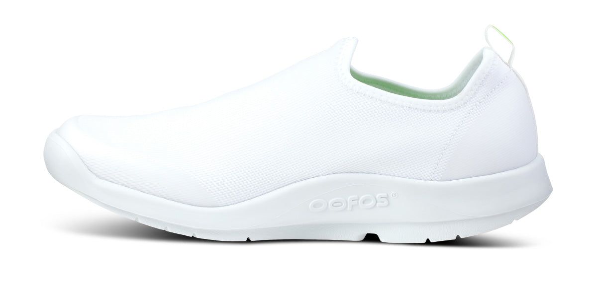 Oofos OOmg Sport Low Shoe White | XWBM56870