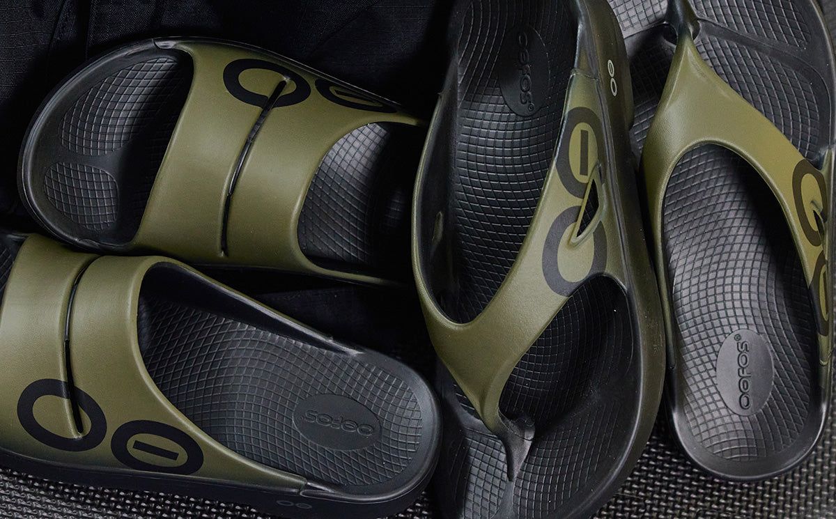 Oofos OOriginal Sport Sandal Green | YCXI58249